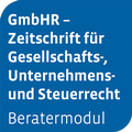 Cover: Beratermodul GmbHR - Otto Schmidt Verlag
