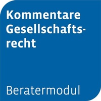Bild vergrößern Bild: Beratermodul Kommentare Gesellschaftsrecht - Otto Schmidt Verlag