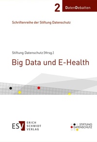 Enlarge image Cover: Big Data und E-Health - Erich Schmidt Verlag