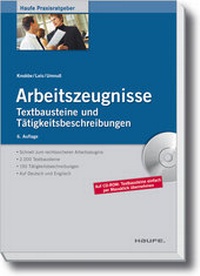 Abbildung von: Arbeitszeugnisse - Haufe-Lexware