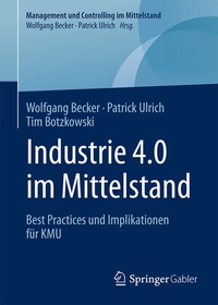 Abbildung von: Industrie 4.0 im Mittelstand - Springer Gabler