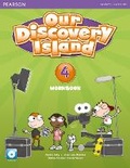 Cover: Our Discovery Island American Edition Work Book 4 for Pack - Pearson Longman