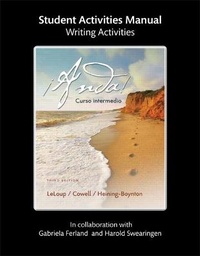 Enlarge image Cover: Written Activities from eStudent Activities for Anda - Pearson