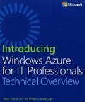 Cover: Introducing Windows Azure for IT Professionals - Microsoft Press