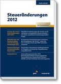 Cover: Steuer&auml;nderungen 2012 - Haufe-Lexware