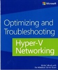 Cover: Optimizing and Troubleshooting Hyper-V Networking - Microsoft Press