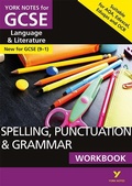 Cover: SPELLING, PUNCTUATION & GRAMMAR: WORKBOOK: - the ideal way to catch up, test your knowledge and feel ready for 2025 and 2026 assessments and exams - Pearson Education Limited