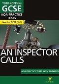 Cover: An Inspector Calls AQA Practice Tests with answers York Notes - for 2026, 2027 exams - Pearson Education Limited