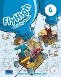 Cover: Fly High Level 4 Activity Book for Pack - Pearson Longman