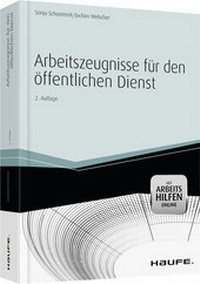 Abbildung von: Arbeitszeugnisse für den öffentlichen Dienst - Haufe-Lexware