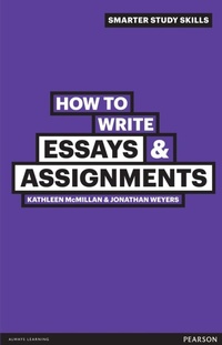 Enlarge image Cover: How to Write Essays & Assignments - Pearson Education Limited
