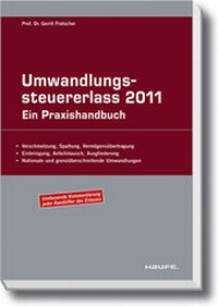 Abbildung von: Umwandlungssteuer-Erlass 2011 - Haufe-Lexware