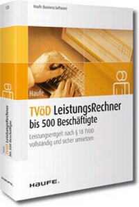 Abbildung von: Haufe TVöD LeistungsRechner bis 500 Beschäftigte - Haufe-Lexware