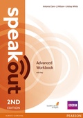 Cover: Speakout Advanced 2nd Edition Workbook with Key - Pearson Longman