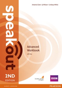 Enlarge image Cover: Speakout Advanced 2nd Edition Workbook with Key - Pearson Longman