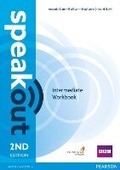 Cover: Speakout Intermediate 2nd Edition Workbook without Key - Pearson Longman
