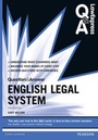 Cover: Law Express Question and Answer: English Legal System 2nd edn - Pearson Education Limited
