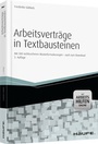 Cover: Arbeitsverträge in Textbausteinen - Haufe-Lexware