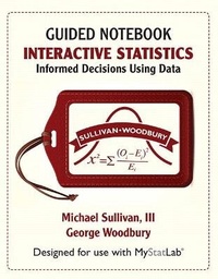 Enlarge image Cover: Student Guided Notebook for Interactive Statistics - Pearson