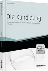 Abbildung von: Die Kündigung - Haufe-Lexware