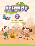 Cover: Islands handwriting Level 2 Activity Book plus pin code - Pearson Longman