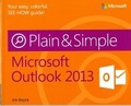 Cover: Microsoft Outlook 2013 Plain & Simple - Microsoft Press