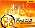Cover: Microsoft Word 2010 Plain & Simple - Microsoft Press