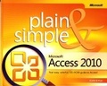 Cover: Microsoft Access 2010 Plain & Simple - Microsoft Press