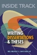 Cover: Inside Track to Writing Dissertations and Theses - Longman