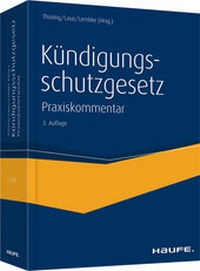Abbildung von: Kündigungsschutzgesetz - Haufe-Lexware