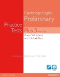 Cover: Practice Tests Plus PET 3 with key for pack - Pearson Longman
