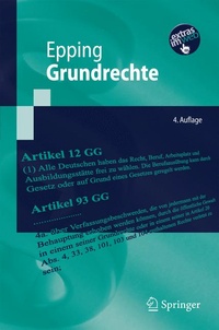 Abbildung von: Grundrechte - Springer