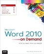 Cover: Microsoft Word 2010 On Demand - Que Corporation,U.S.