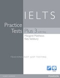 Cover: Practice Tests Plus IELTS 3 with Key with Multi-ROM and Audio CD Pack - Pearson Longman