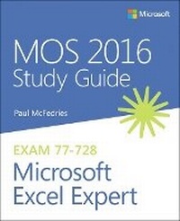 Abbildung von: MOS 2016 Study Guide for Microsoft Excel Expert - Microsoft Press