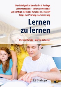 Enlarge image Cover: Lernen zu lernen - Springer