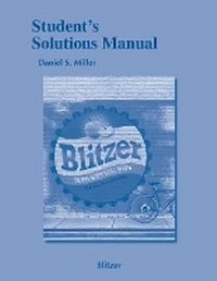 Enlarge image Cover: Student Solutions Manual for Developmental Mathematics - Pearson
