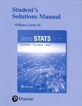 Cover: Student's Solutions Manual for Intro Stats - Pearson