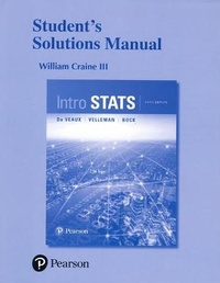 Enlarge image Cover: Student's Solutions Manual for Intro Stats - Pearson