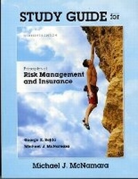 Enlarge image Cover: Study Guide for Principles of Risk Management and Insurance - Pearson
