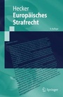 Cover: Europ&auml;isches Strafrecht - Springer