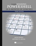 Cover: Learn Windows PowerShell in a Month of Lunches, Third Edition - Manning Publications