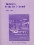 Cover: Student's Solutions Manual for Essential Statistics - Pearson