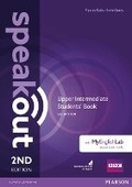 Cover: Speakout Upper Intermediate 2nd Edition Students' Book for DVD-ROM and MyEnglishLab Pack - Pearson Longman
