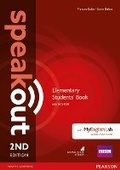 Cover: Speakout Elementary 2nd Edition Students' Book for DVD-ROM and MyEnglishLab Pack - Pearson Longman