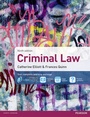 Cover: Criminal Law MyLawChamber pack - Pearson Education Limited