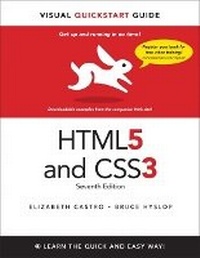 Enlarge image Cover: HTML5 & CSS3 Visual QuickStart Guide - Peachpit Press Publications