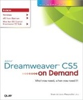 Cover: Adobe Dreamweaver CS5 on Demand - Que Corporation,U.S.