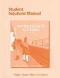 Cover: Student Solutions Manual for Intermediate Algebra - Pearson