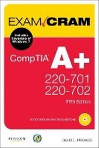 Abbildung von: CompTIA A+ 220-701 and 220-702 Exam Cram - Pearson It Certification